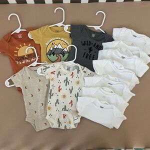 12 gerber onesies